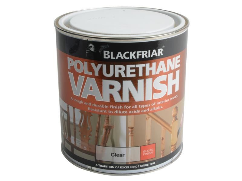 Blackfriar Polyurethane Varnish - Clear Gloss 1 Litre