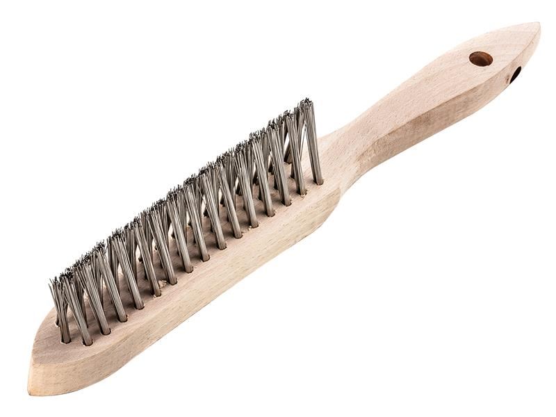Lessmann מברשת מסמרות, חוט פלדה 0.35 מ''מ, 290 מ''מ