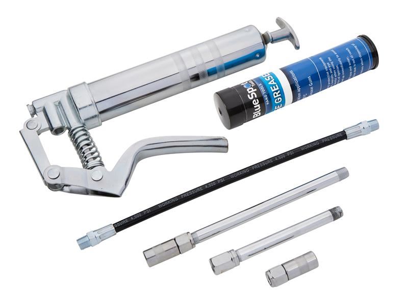 BlueSpot 120cc Pistoolgreep Vetspuit, Zinklegering & Staal