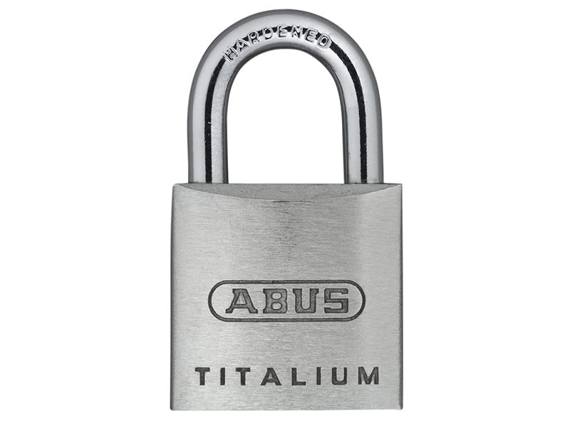 ABUS 64TI/20mm TITALIUM™ Padlock, Keyed Alike (KA6205)