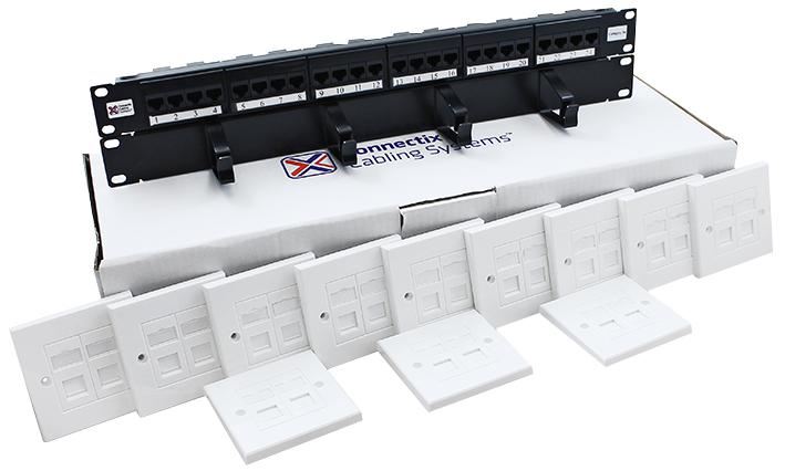 CONNECTIX CABLING SYSTEMS Σύστημα Καλωδίωσης Cat5e Συλλεκτικό Πακέτο Επαγγελματ