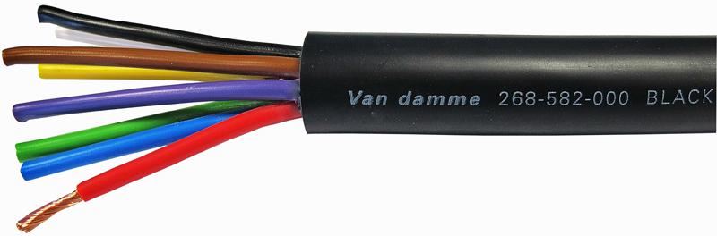 Van Damme Black Series Cavo Altoparlante Tour Grade 8x2.5mm (Al Metro)