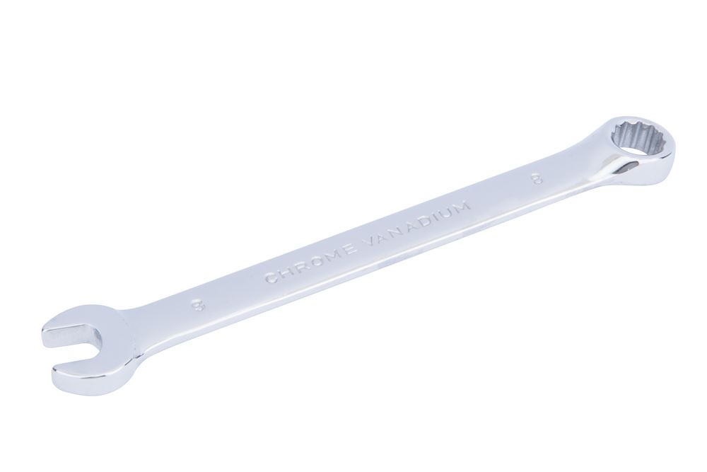 Blue Spot Tools 8mm Chrome Vanadium Spanner, Fully Polished