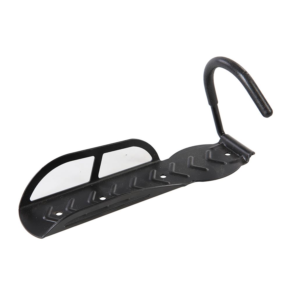 Silverline Wall-Mounted Bike Hook, Vinyl-Coated, 20kg Capacity