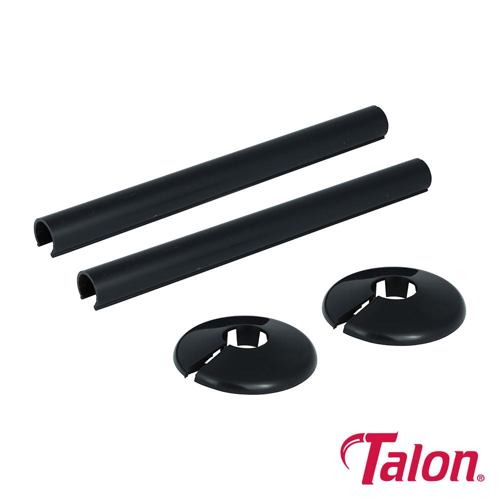 Timco Snappit Tail Kit - Black, Polypropylene, 15 x 200mm (2 Pieces)
