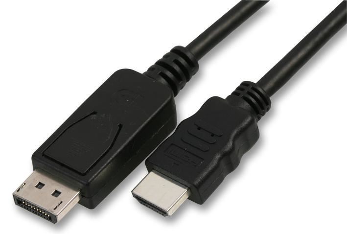 Pro Signal DisplayPort to HDMI Cable, 1.8m, Black