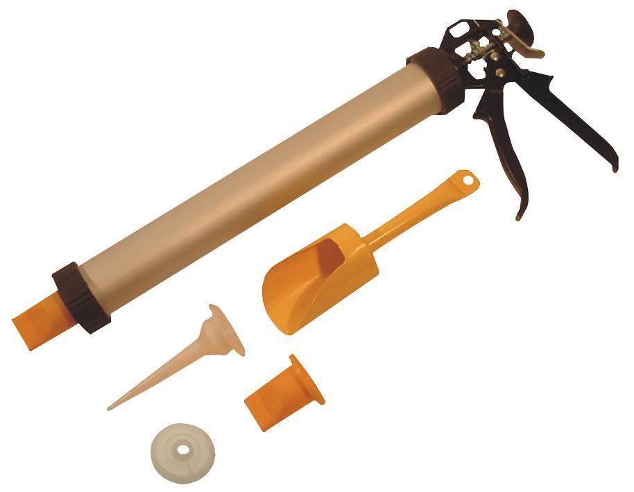 Duratool Aluminium Metselvoegpistool met Nozzles
