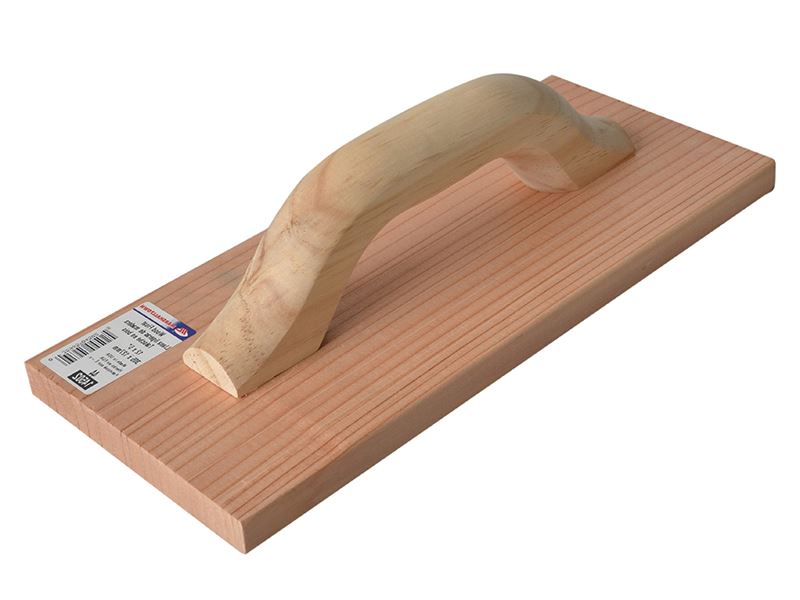 Marshalltown 44 Straight Grain Wood Float, Redwood, 305 x 127mm