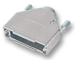 MH CONNECTORS Cubierta D-sub 9 vías en Zinc, entrada superior