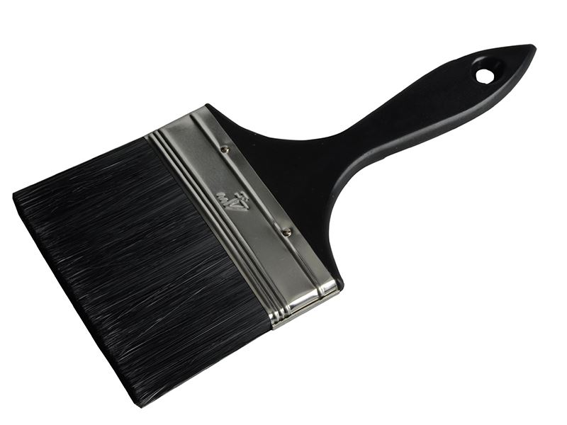 Pinceau économique à manche en plastique, 100 mm (4 po)