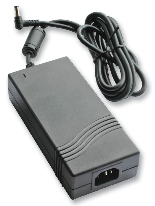 XP Power 12V 5.5A 66W 데스크탑 전원 공급 장치, IEC C14, 2.5mm 플러그