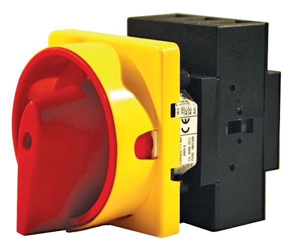 Europa LBPM253P Isolator Rothalach 3-Pollach 25A, Suiteáil Painéil