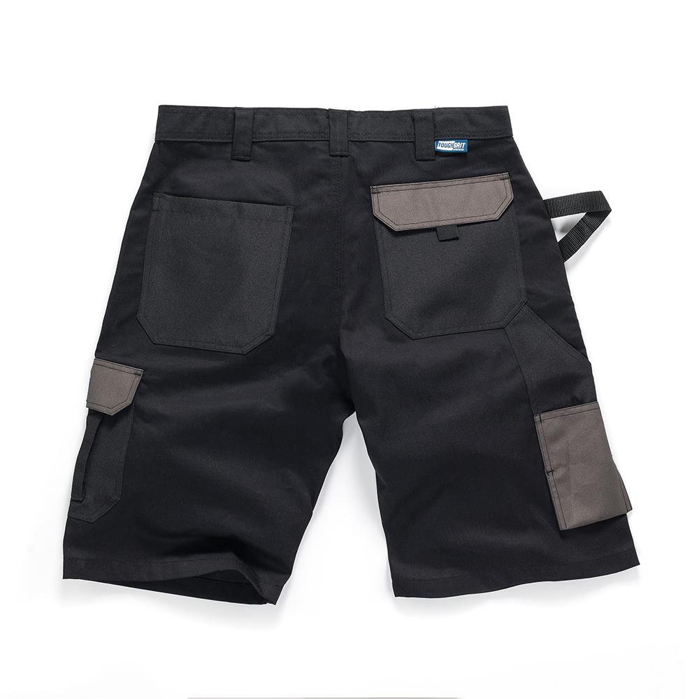 Tough Grit Holster Work Short Black, 30in Waist
