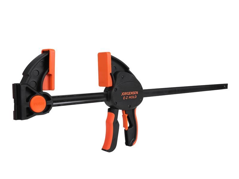 Pony Jorgensen Heavy Duty E-Z HOLD Adjustable Bar Clamp, 24in, 600 lbs Limit