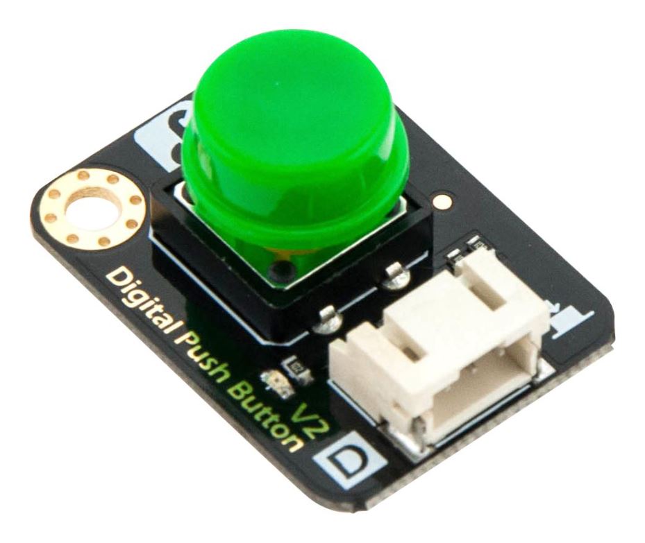 DFROBOT Gravity デジタルプッシュボタン グリーン