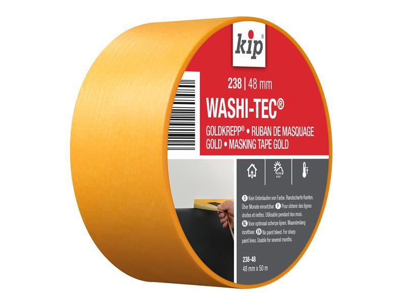 KIP® - 238 Premium WASHI-TEC® Pita Penutup 48mm x 50m