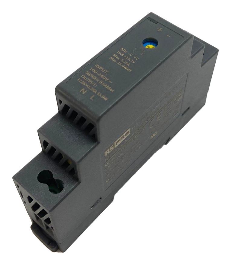 IDEAL POWER Soláthar Cumhachta 12W Ráille DIN, 5V 2.4A
