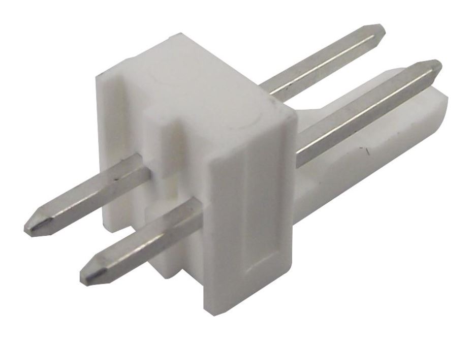 MOLEX - Penyambung Wayar-ke-Papan, Menegak, Kunci Geseran, 2-Hala, Jarak 2.54mm