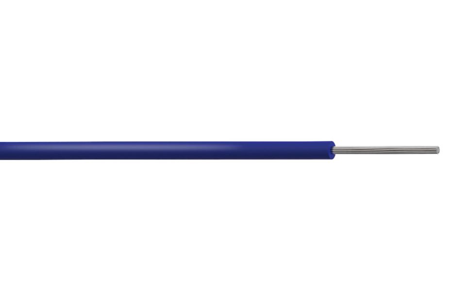 PRO POWER - Kabel Silikon Fleksibel Berstrand SIAF, Biru, 0.5 mm², 100m