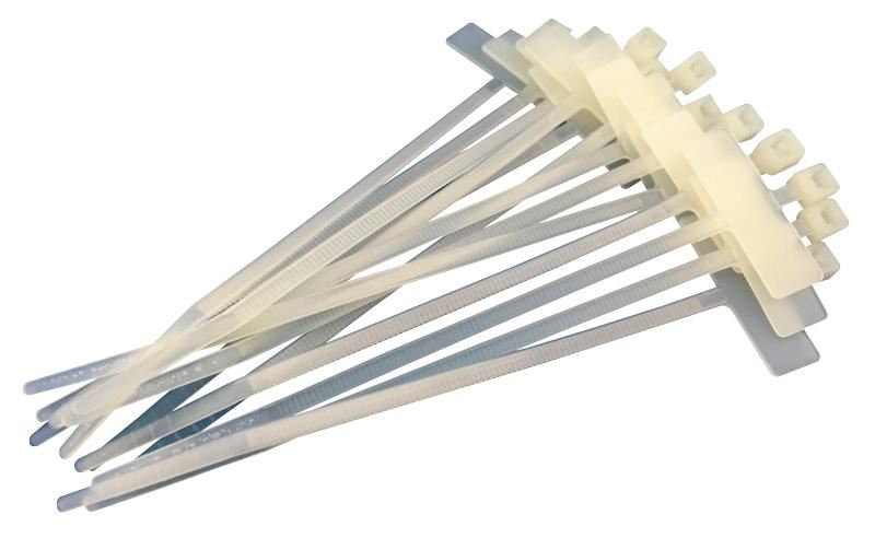 CONCORDIA TECHNOLOGIES Svazovací pásky s popiskem, Nylon 6/6, přírodní, balení 