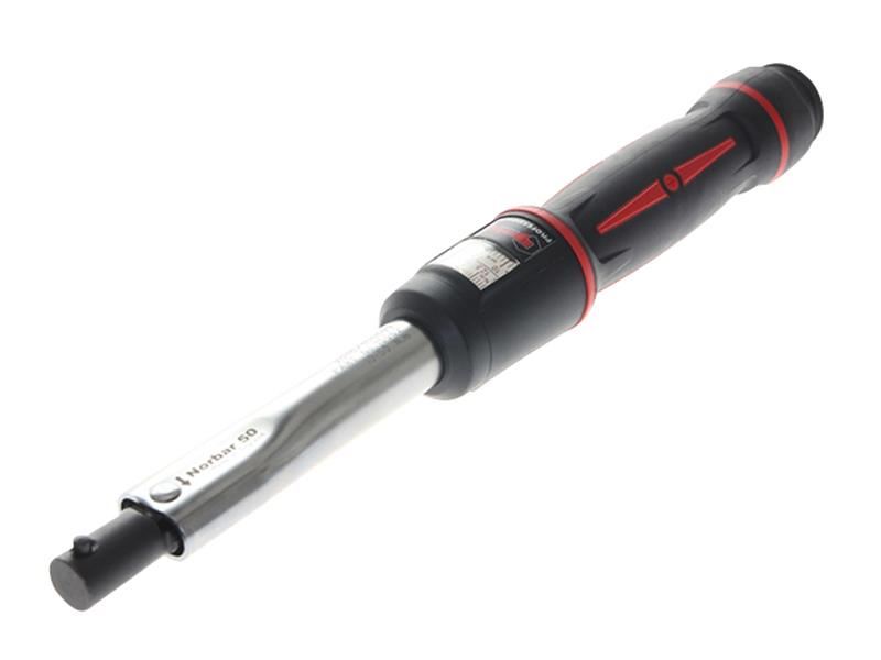 Norbar Pro 50 조정 가능한 토크 핸들 - 16mm 스피곳, 10-50Nm