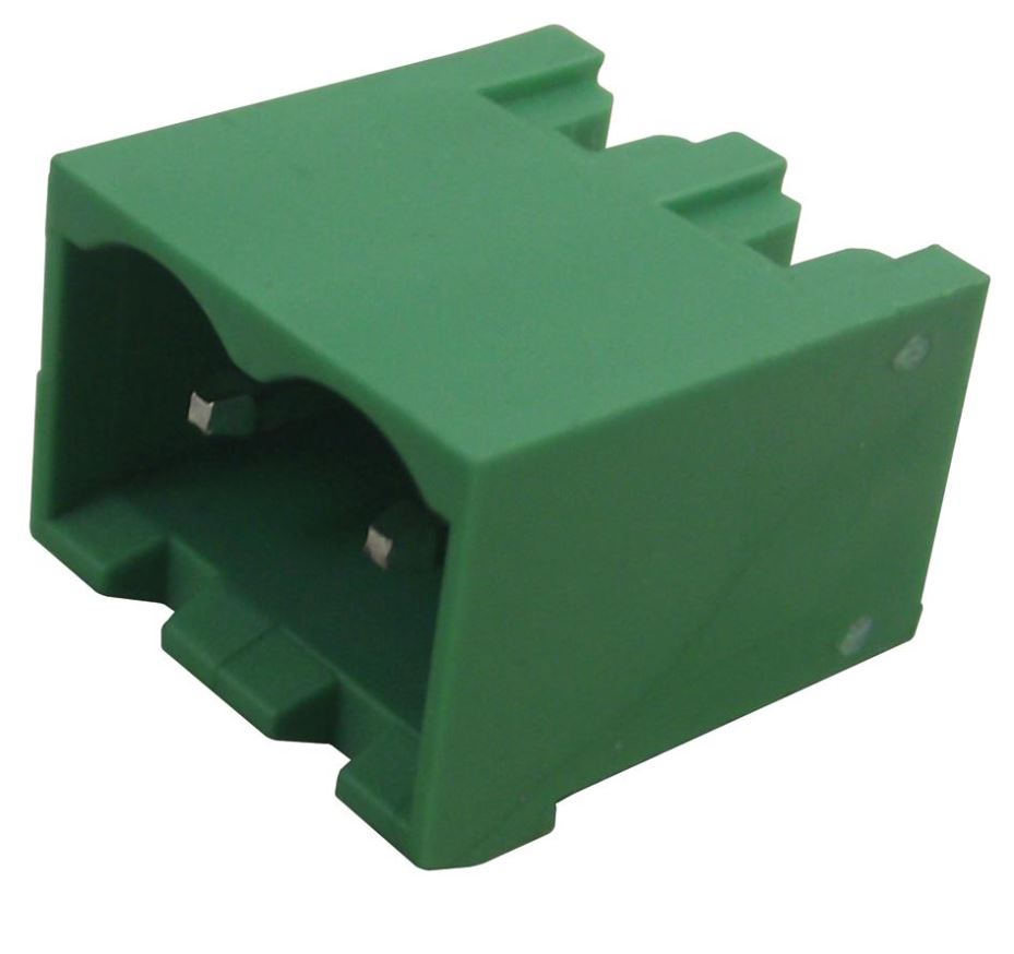 Connecteur d'en-tête PCB vertical IMO Precision Controls, pas de 5,08 mm, 2 voû