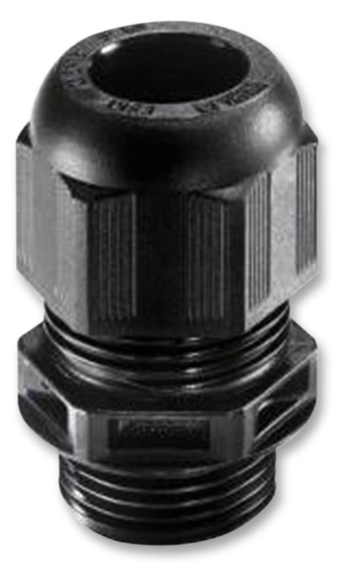 WISKA ESKV M12 Μαύρο Πολυαμιδικό Γλαντί Κάμπου, IP69, IP68, 3-7mm
