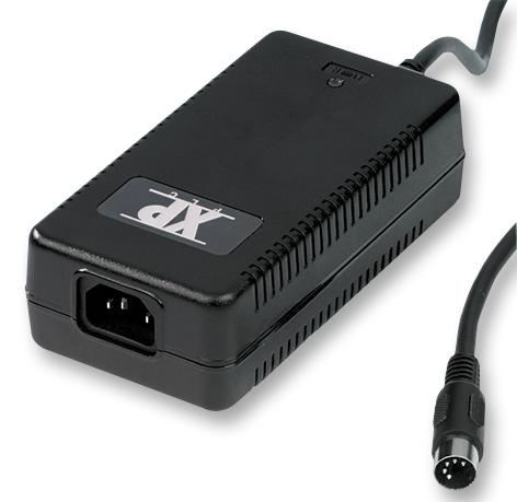 Alimentation médicale de bureau XP Power 5V 40W, 8A, IEC C14, connecteur DIN 5 