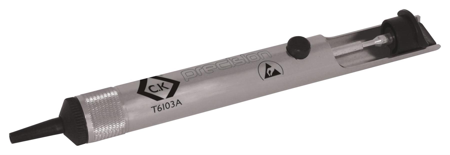 CK TOOLS Precision ESD Desoldering Pump, 7.7cm³, 195mm
