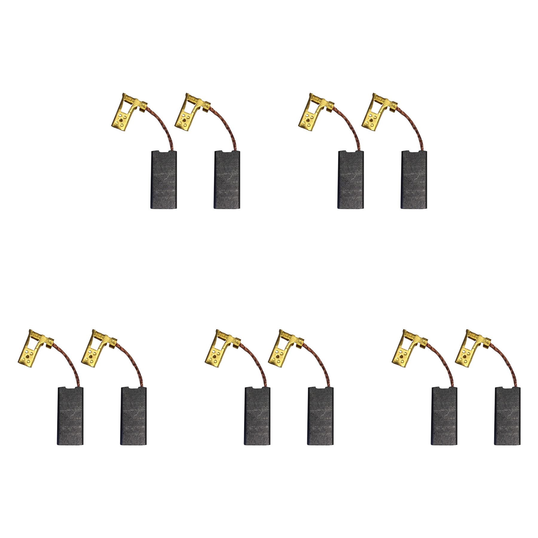 5 Sets of Bosch Carbon Brushes (5x10x22mm)