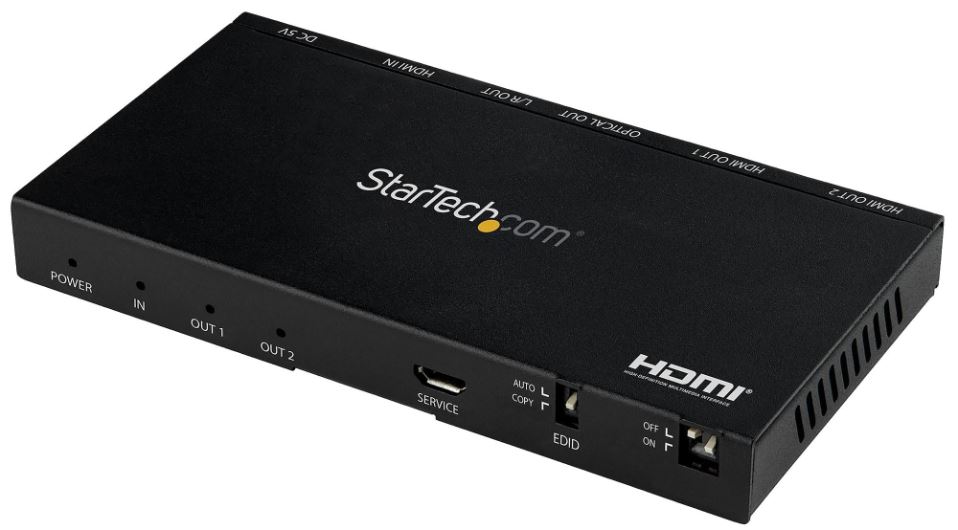 STARTECH 2路4K 60Hz HDMI 2.0 分線器