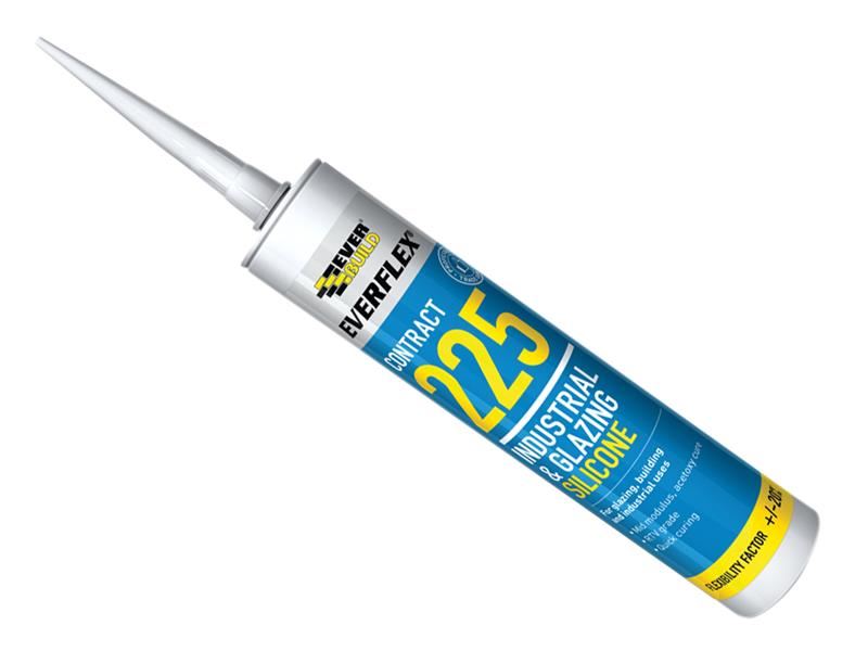 Everbuild Sika Everflex® 225 Silicone, Translucent, 295ml