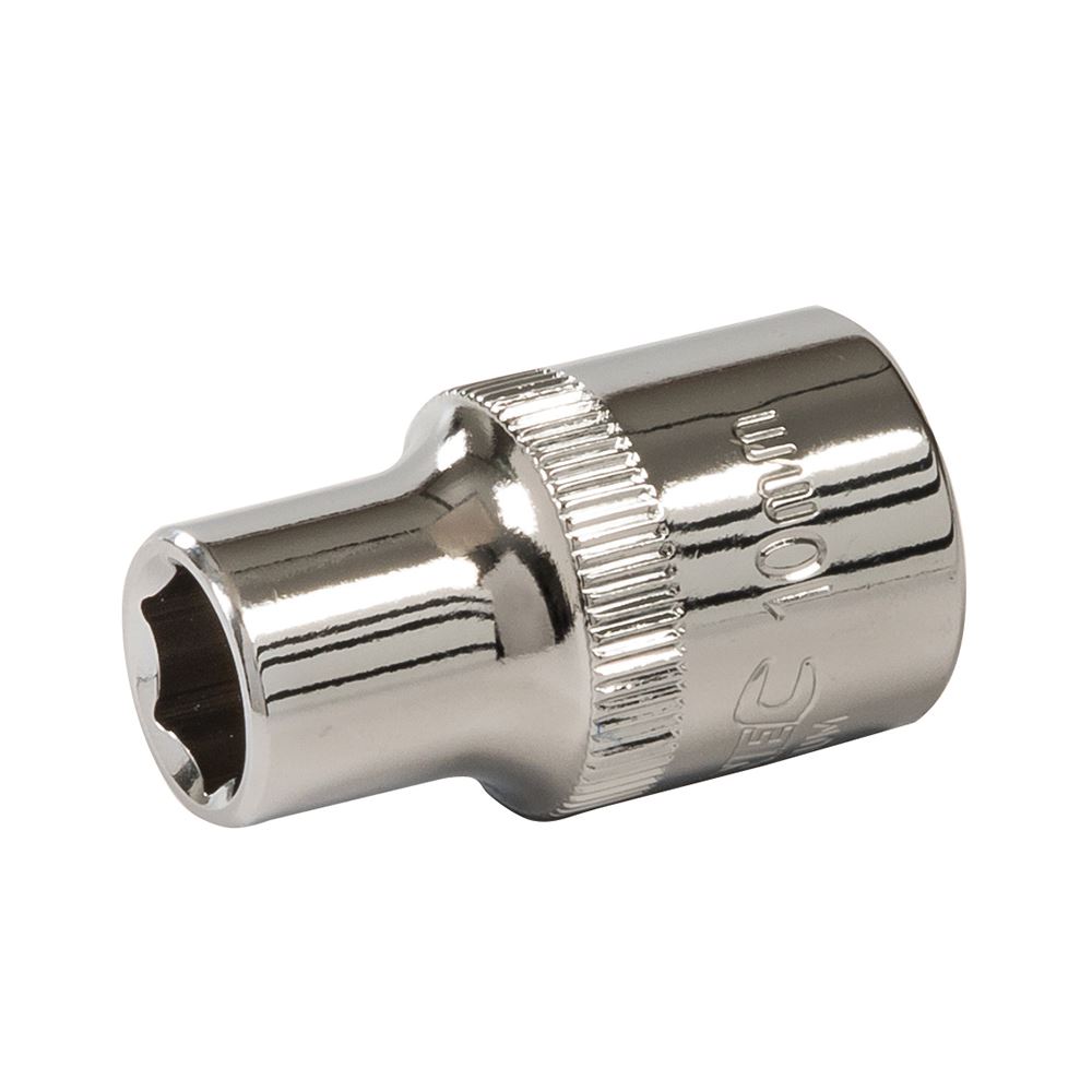 Silverline 1/2″ Drive 6-Point Metric Socket, 10mm