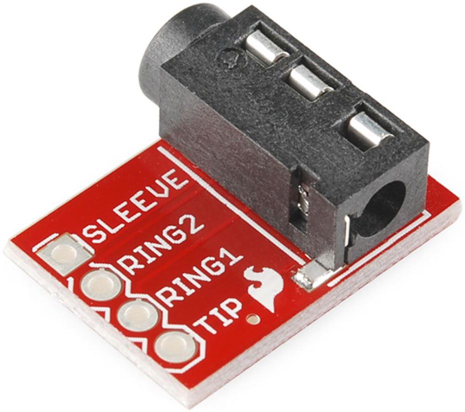 SparkFun 3.5mm TRRS Socket Breakout Board