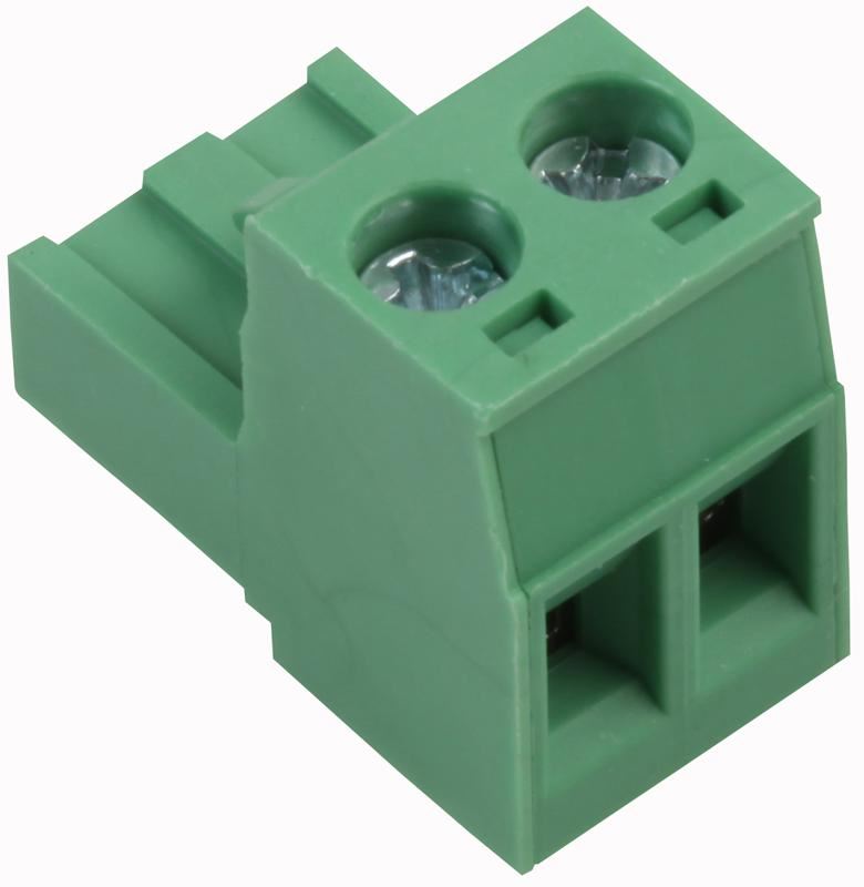 IMO Terminal Block, Right Angle Plug, 5.08mm Pitch, 2-Way