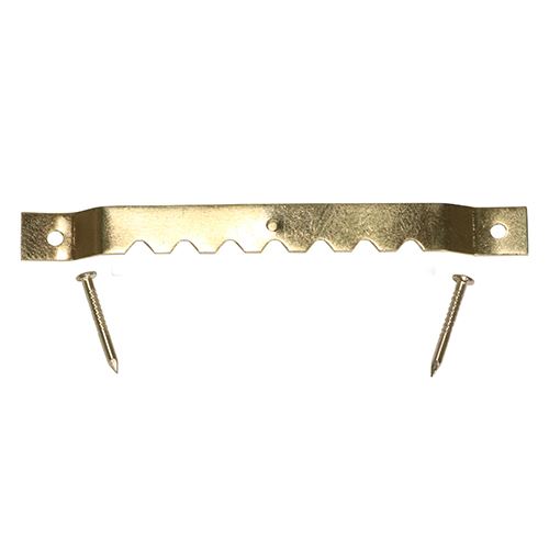 Timco - Gantung Bergigi dan Paku - Elektro Brass (Saiz 63mm - 15 Keping)