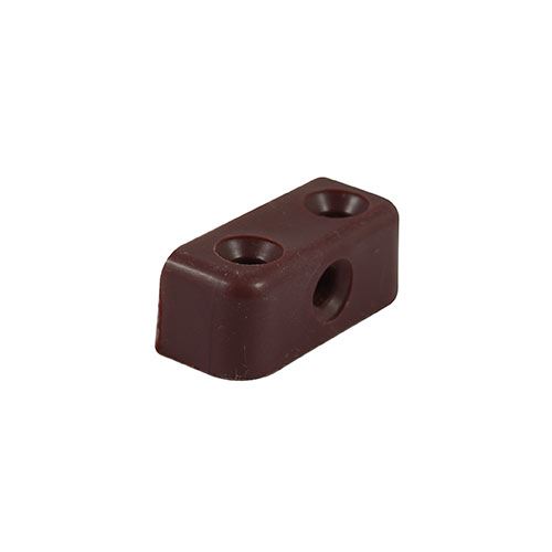 Timco 木工用アングルブロック ブラウン 34mm x 13mm x 13mm（10個入り）