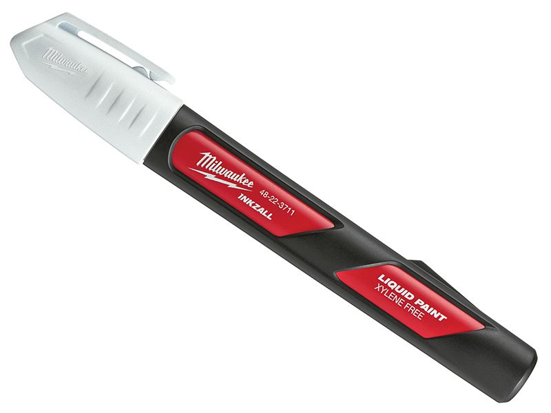 Milwaukee INKZALL Vloeibare Verfmarker, Wit, 40g