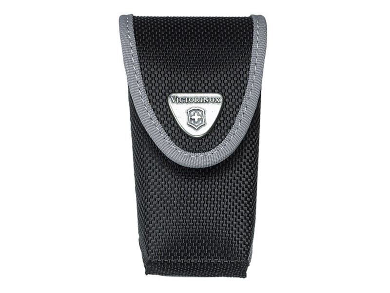 Victorinox 2-3層ナイフ用 ブラックファブリックポーチ
