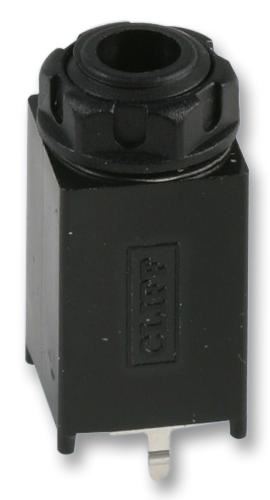 CLIFF ELECTRONIC COMPONENTS - 1/4'' Jack Socket, Kάθετη Προσάρτηση σε PCB, Διπλ