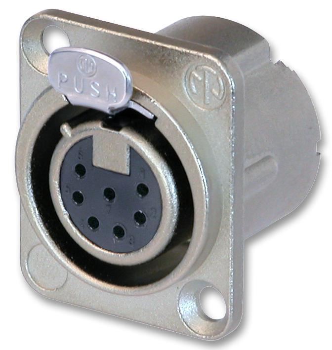 NEUTRIK - Soicéad Fach XLR 7-Pólach NC7FD-LX