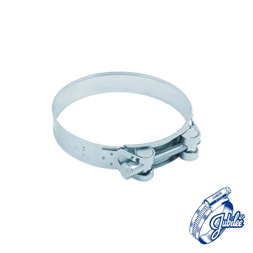 Jubilee Fascetta Superclamp per Tubi in Acciaio Dolce, 122-130mm, Confezione da