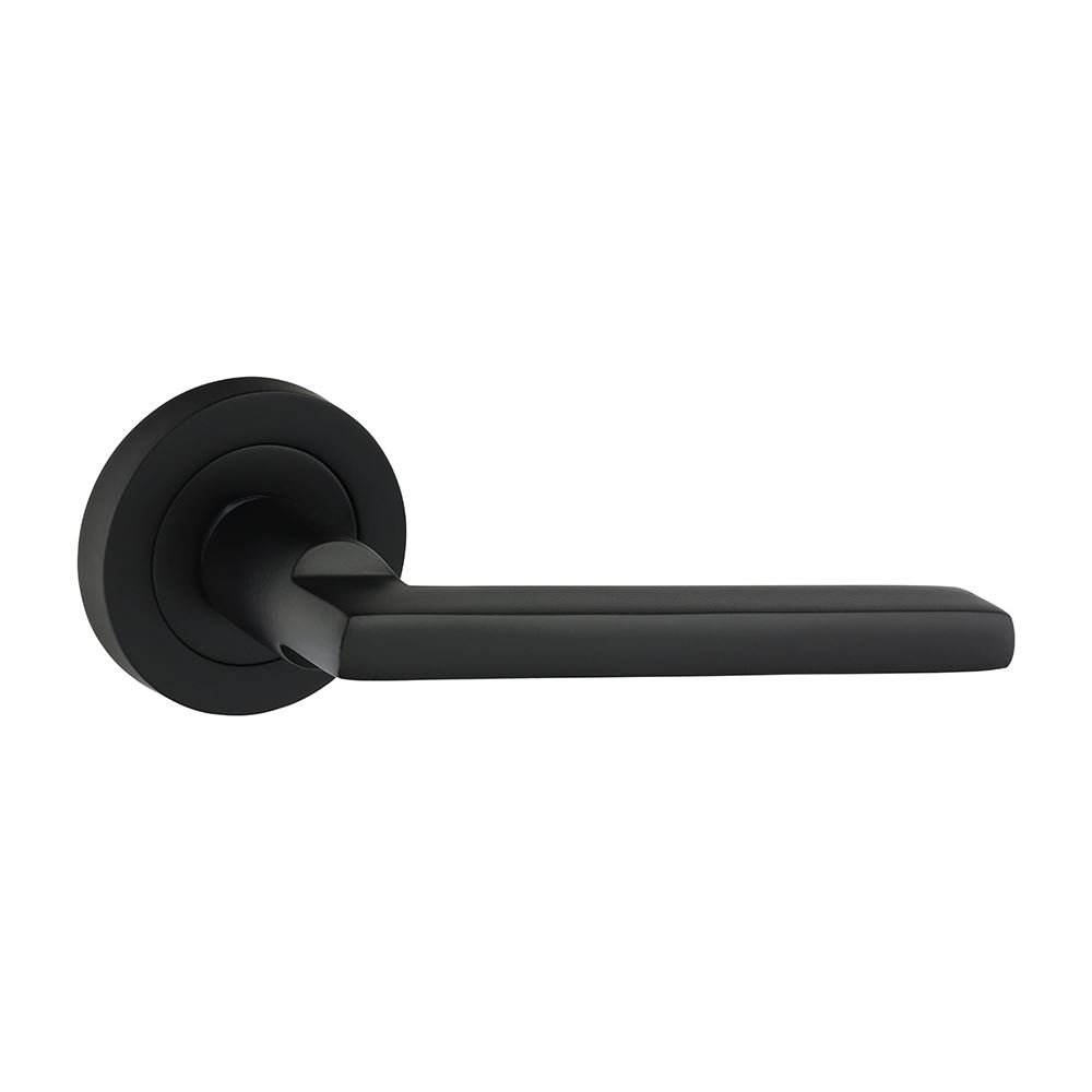 Timco Radmore Kliky s přímontovanou růží, matně černé, 51mm (2 ks)
