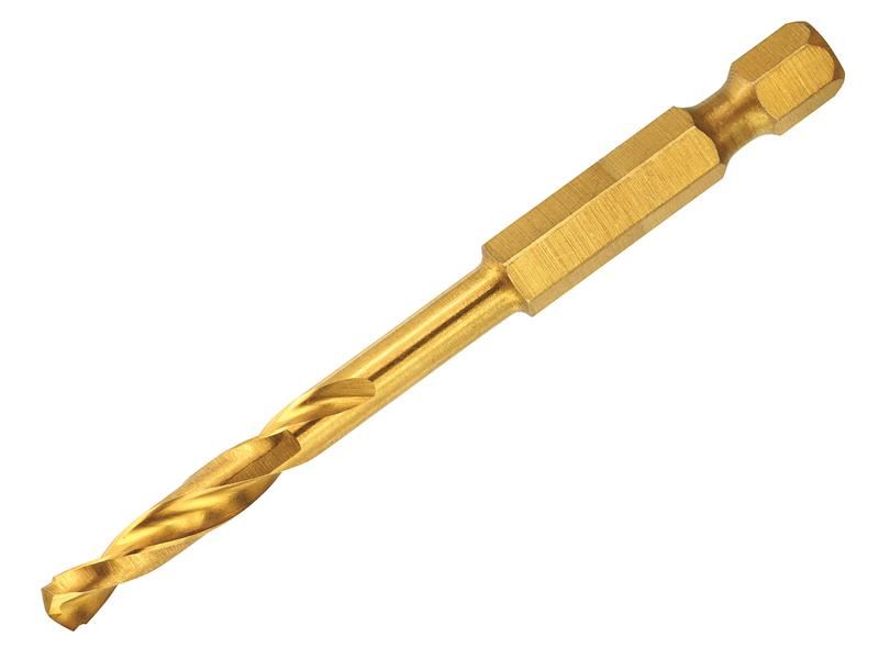 DEWALT Broca de Titanio para Impacto de 7 mm, Longitud 89 mm