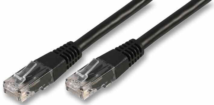 PRO SIGNAL Cat6 Ethernet Patch Cable, 15m Black