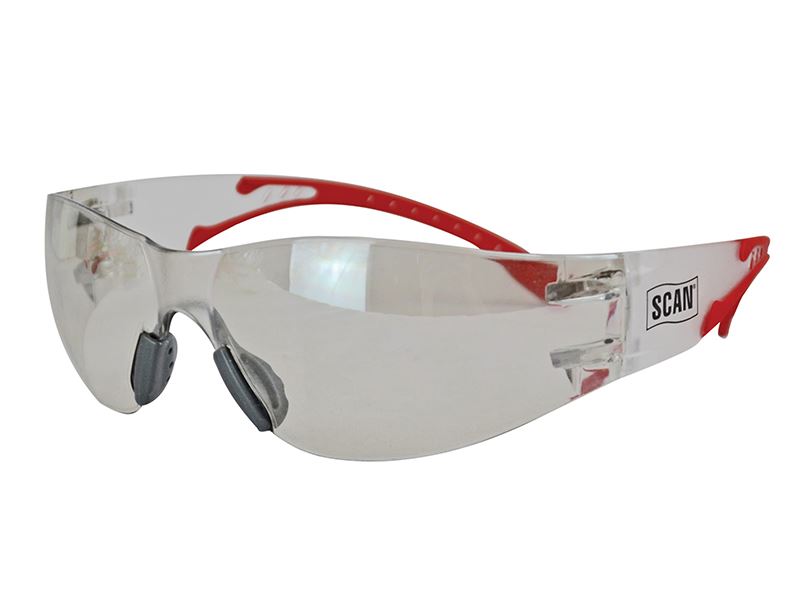 Scan Flexi Spectacle Clear - Lunettes de sécurité résistantes aux impacts