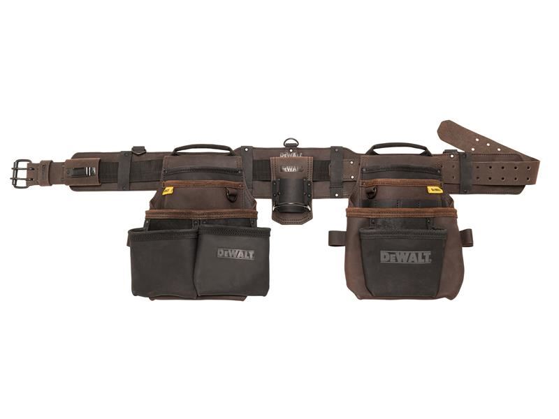 DeWALT Pro Leather Tool Rig met Band, Nubuck Leer, 142cm