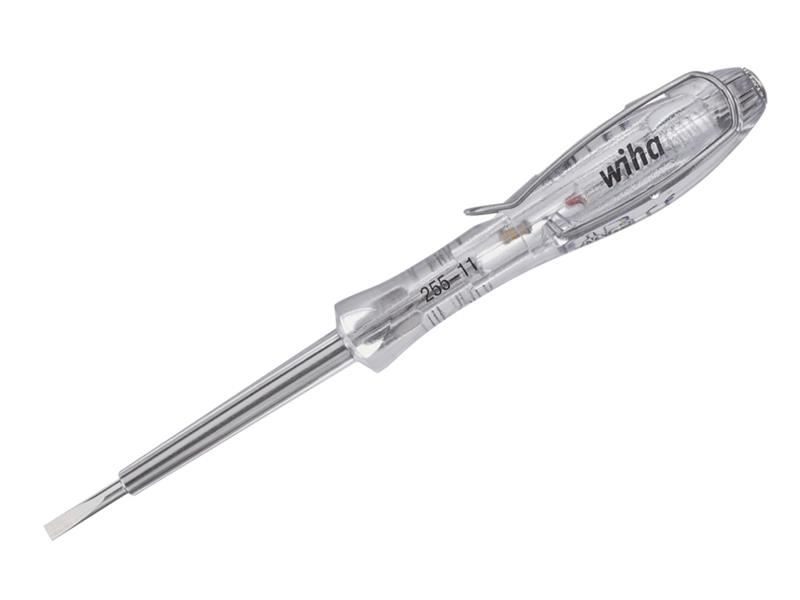 Wiha 255-11L Voltage Tester, 110-250V, 140mm