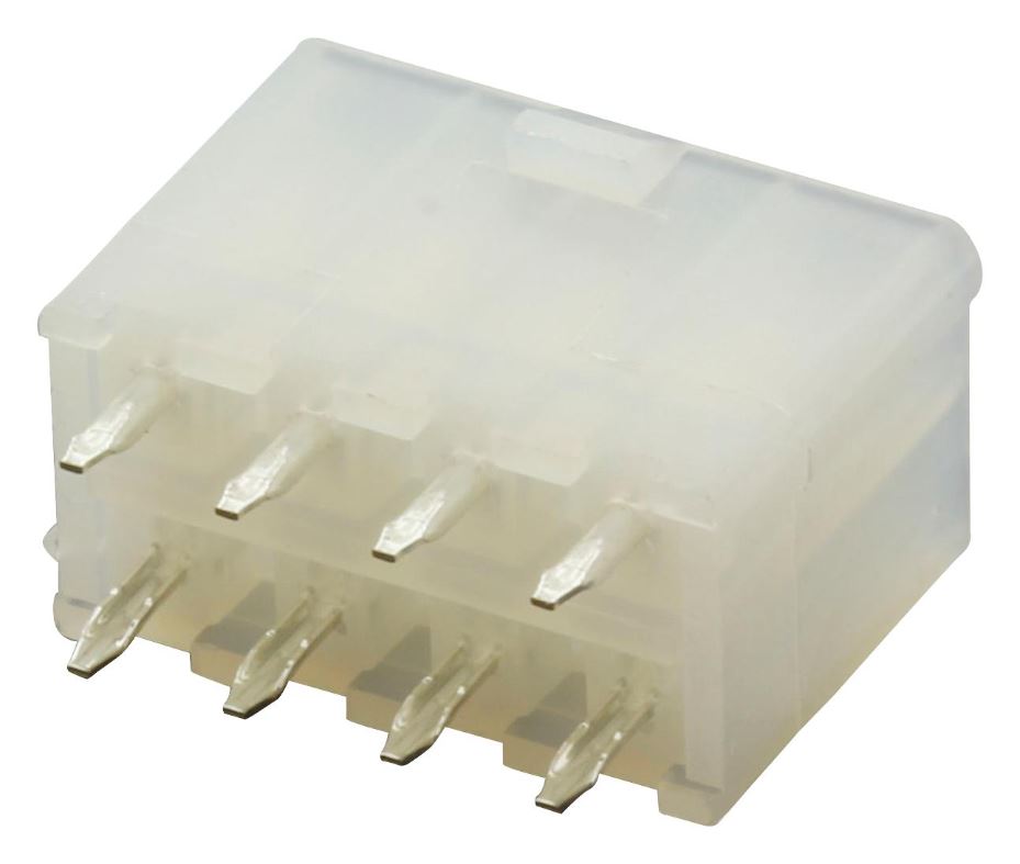 MOLEX Connecteur Mini-Fit 8 broches, capoté, pas de 4,2mm