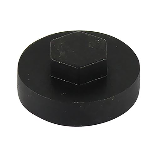 Timco Καπάκια Εξαγωνικών Κεφαλών, Μαύρο, 16mm, 1000 Τεμάχια